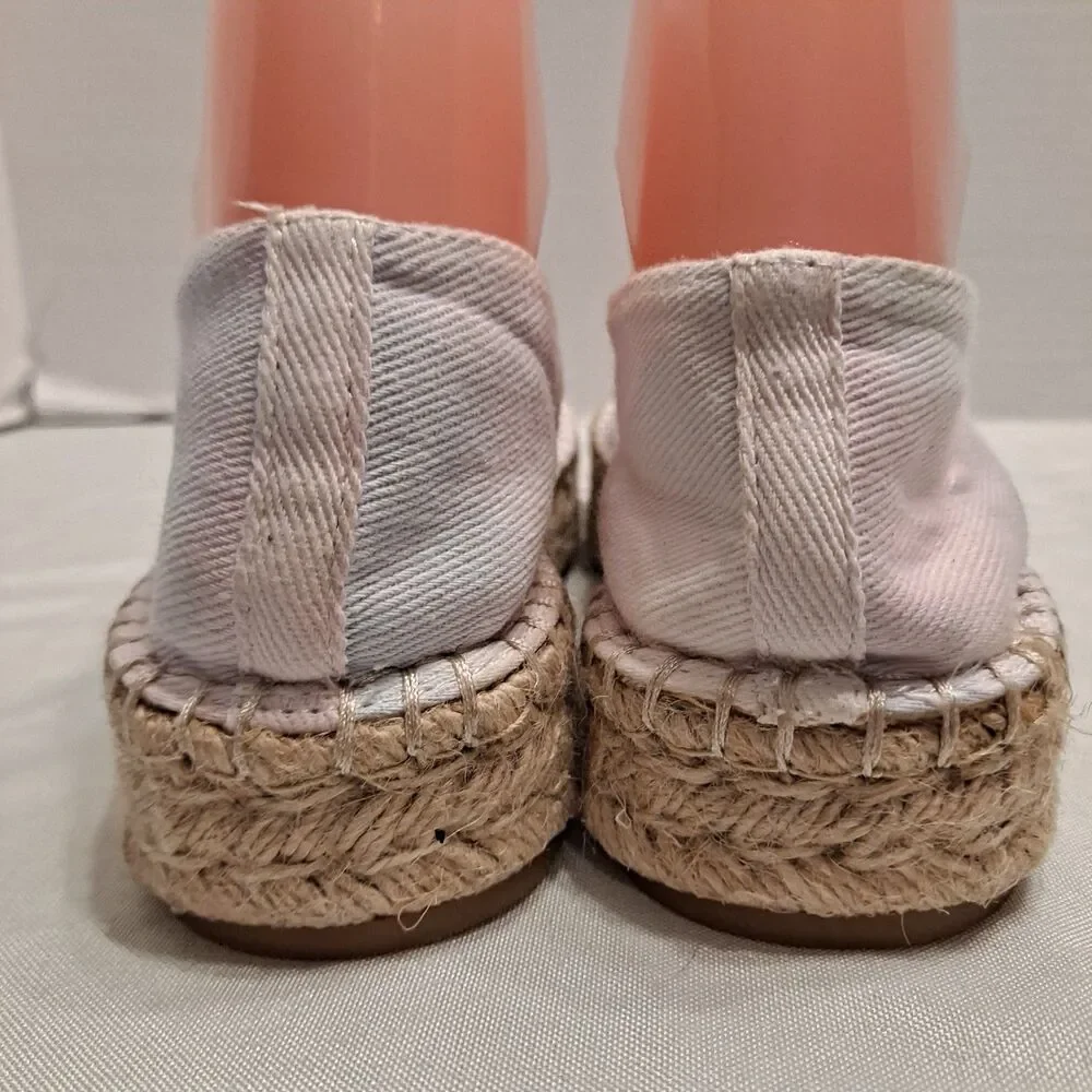 Splendid Womens Laney Espadrille Slip On Shoe Size 7.5 Pastel Tie Dye